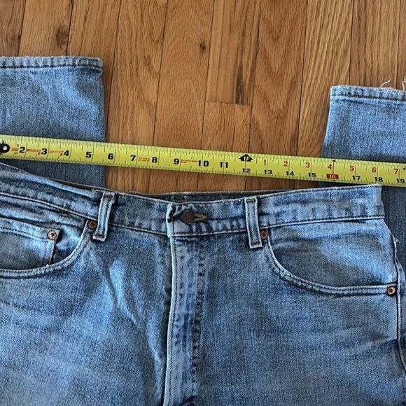 Levi's 550 Vintage Relaxed Fit Denim Jeans Y2k 38 x 32 Made‎ in USA - Picture 7 of 8